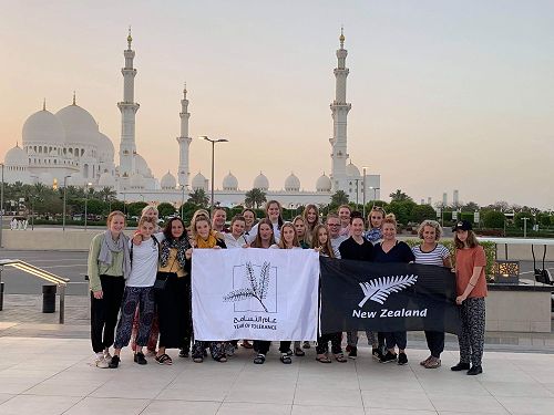 Sight seeing in Abu Dhabi