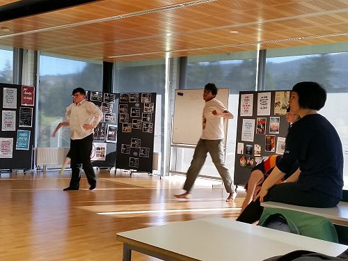 RNZB visit term #2 - with the Year 13 Drama class