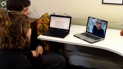 Video: Behind the scenes of the interview with Witi Ihimaera