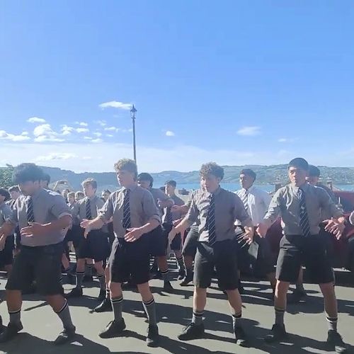 Video: Haka for Toni and Rahui