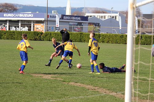 Junior XI Football v Rongotai College