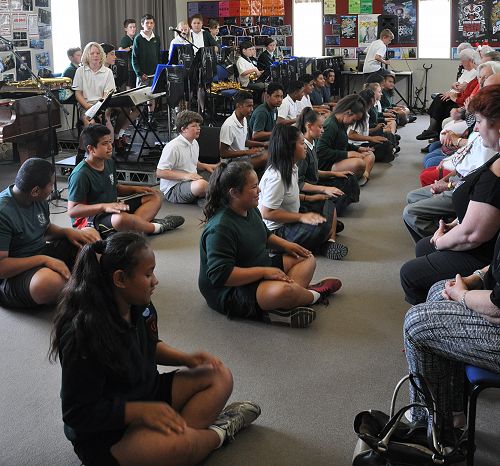 Pasifica performing for the Grey Power Concert