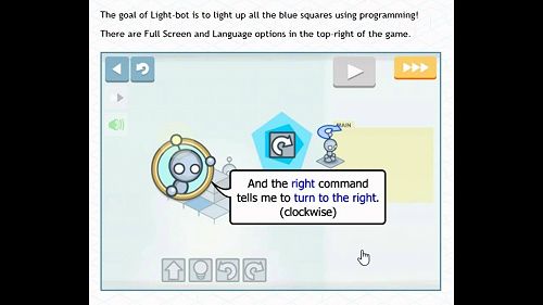 Video: light bot coding for kids demo
