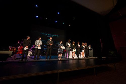 Highest Achievers (Most Service and Achievement Awards)