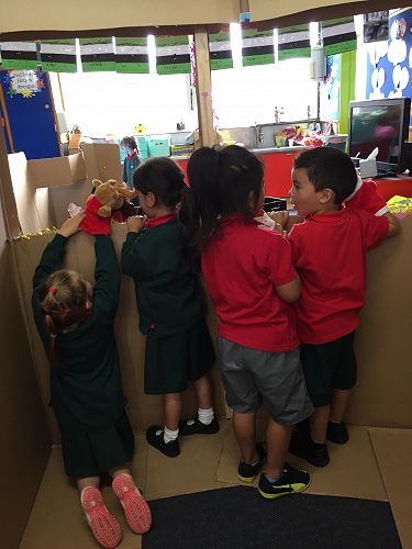 Team Awa having fun at Learning Through Play time