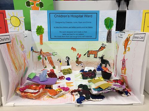 Children's Hospital 'Forest' Room by Charlotte, Lenix, Ryan and Emma