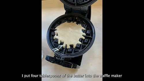 Video: Te Manukura was learning about the language found in recipes and created a digital story to recount what he did.