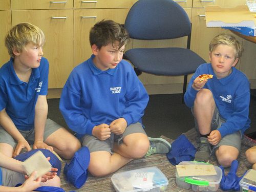 Pizza with the Principal