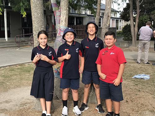 Sports Leaders - Tiani, Thomas, Lerome and Keanu