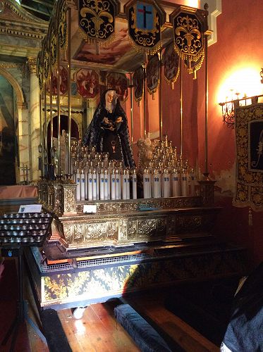 Day 15 Mother of Sorrows in the Redemptorist museum, Astorga