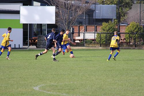 Junior XI Football v Rongotai College