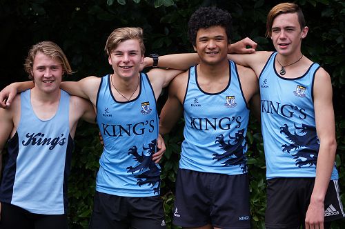 From left; Flynn Murdoch, Bradley McPate, Keanu Vanisi,  Duncan
Trevithick. 





