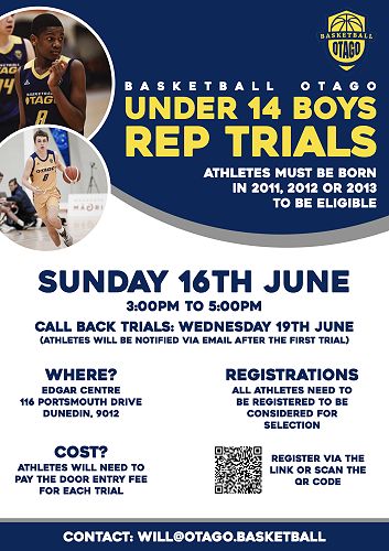 Basketball Otago trials
