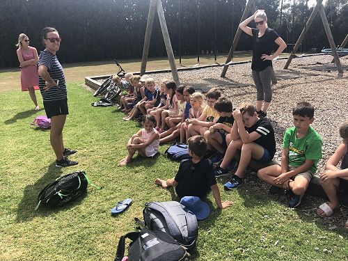 Kayla Kerr and Kelly Robertson in support with our  runners