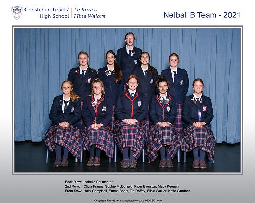 Netball B Team 2021