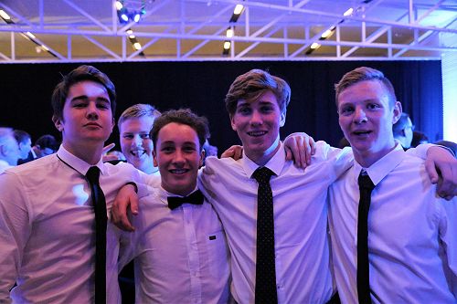 Maton, George, Matt and Reuben.