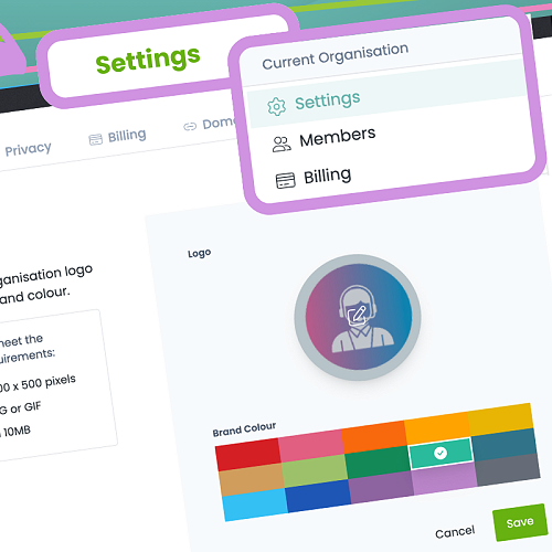 Organisation Settings
