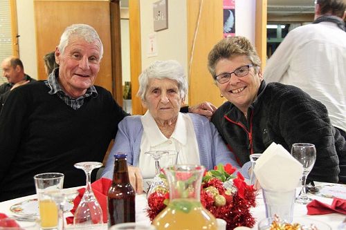 Resthaven Village's mid Christmas meal, as part of