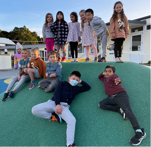   Enjoying the nice weather!