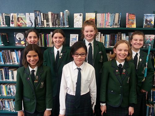 Year 7 speech contestants