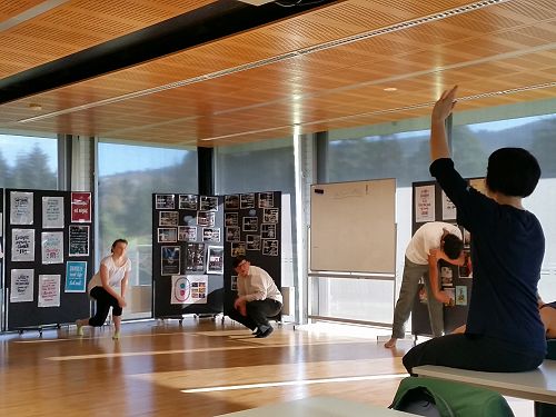 RNZB visit term #2 - with the Year 13 Drama class