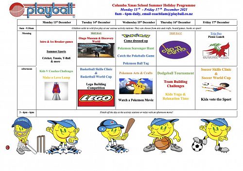 Playball holiday programme