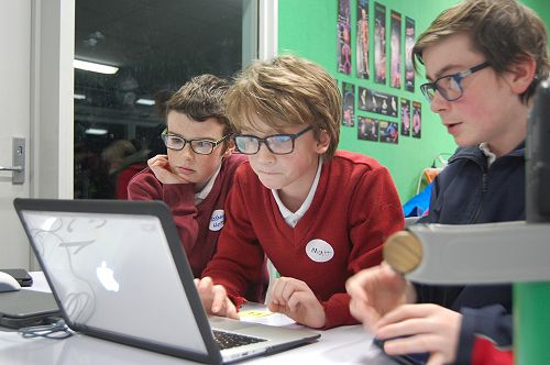 Josh Horn, Matt Smith & Jayden Jones in The Great Christchurch Technology Coders Challenge