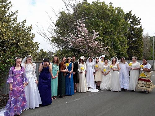 The Wedding Expo of Dresses Through the Ages at Vi