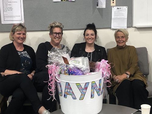 Miss Eason, Ms Dixon, Miss Turnbull and Mrs Hogg