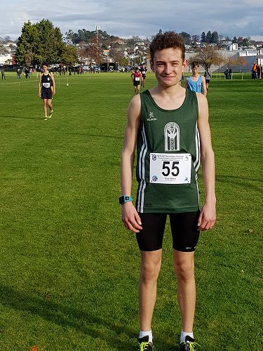 Theo Walker 10NRSR pictured at National Secondary Schools Cross Country