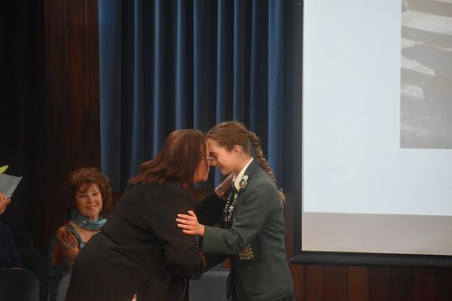 Dr Rika Heke and Elloise