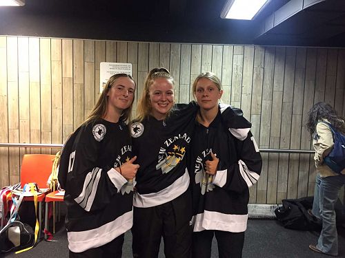 NZ U18 Womens Ice Hockey Team