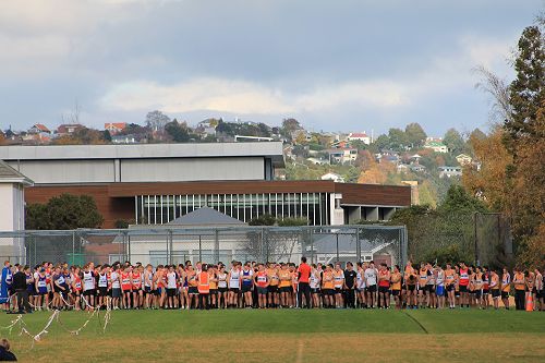 Start of the JMC Cross Country