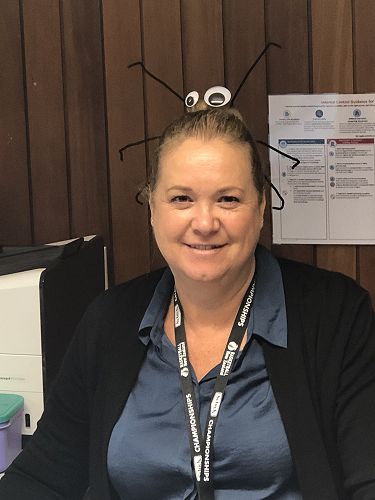 Megan in the office got in on the act!