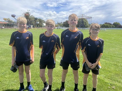 Year 7/8 - Ben, Ashton, Joe and Josh