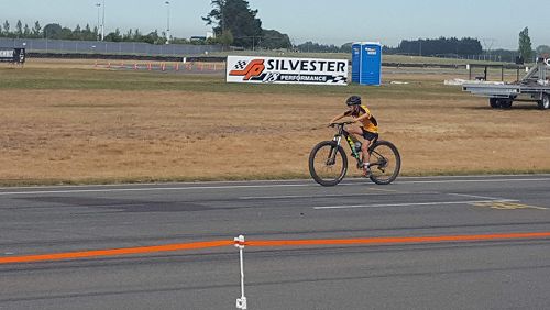 2020 Canterbury Duathlon - Lewi (bike)