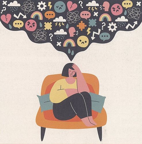 Sometimes our thoughts are overwhelming