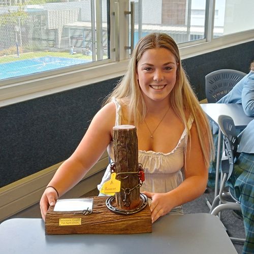 Hannah Lithgow - Recipient of the inaugural Stevenson Family Award