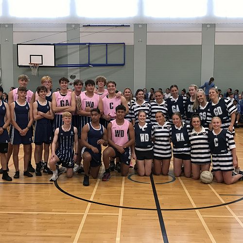 OBHS Prefects v St Hilda's Prefects Netball