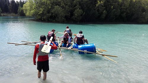 Raft building