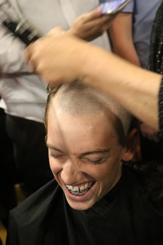 Shave for a cure - Jamie Milne