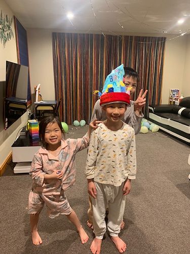 Ollie Song had a great day for his 7th birthday