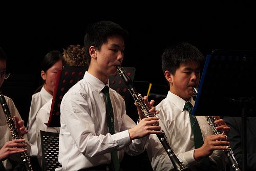 Junior Concert Band at the Aurora Festival