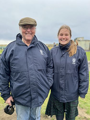 Laura with Coach John