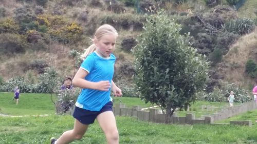 Emma, second place in Year 4 girls' Cross Country event