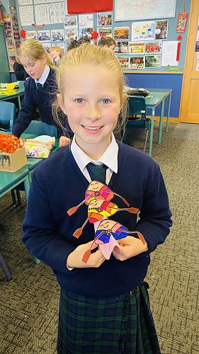 Year 5 Dragon boat craft