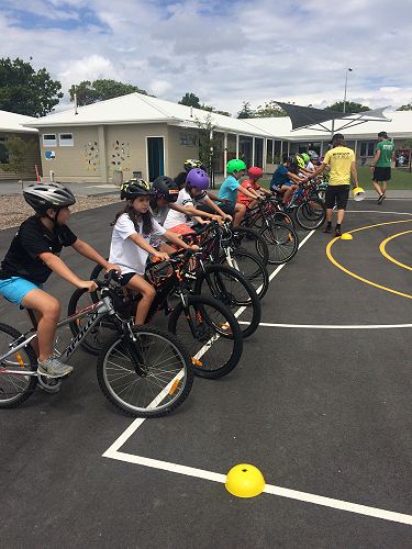 Learning for life- bike safety in  our new outdoor learning environments!