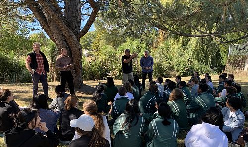 Rudd Kleinpaste Visit