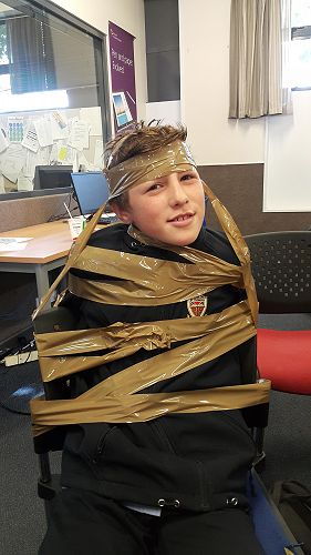 MCBB - Louie O'Donnell all tied up