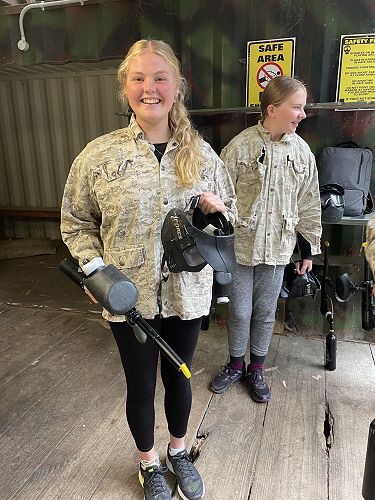 Hannah O'Neill ready for action